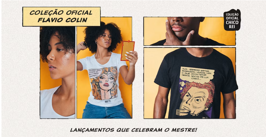 O fantástico brasileiro: Conheça a Coleção Oficial Flavio Colin + Chico Rei