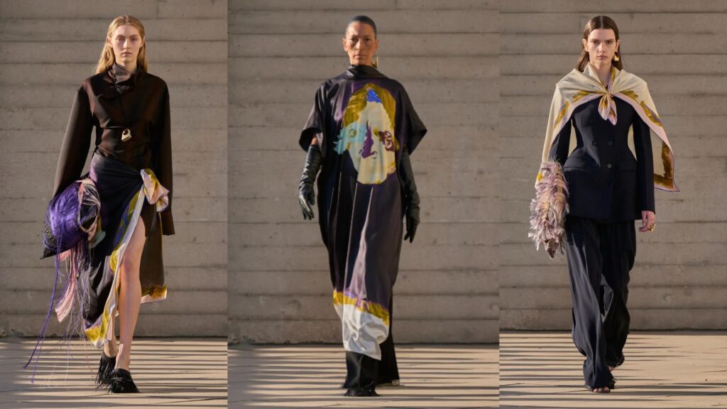 Grandes Volumes e Alfaiataria: O Desfile de Roksanda em Londres