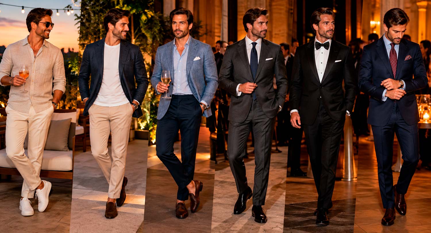 6 truques de moda masculina para variar os looks de festa em qualquer dress code
